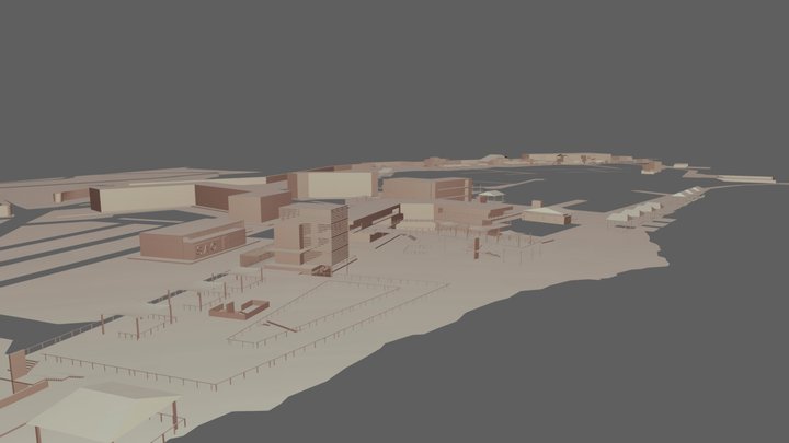 Hout Bay Harbour 3D Model