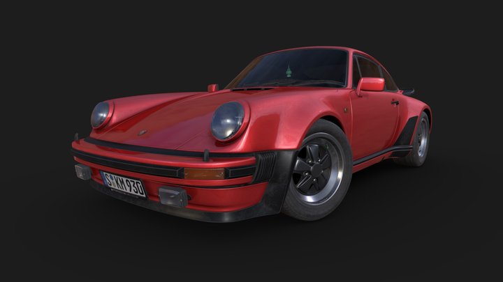 Example Vehicle Materials 3D Model