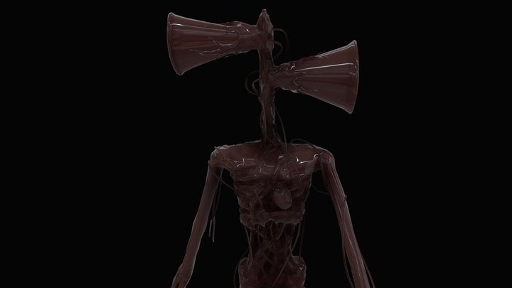 Siren Head 3D Model