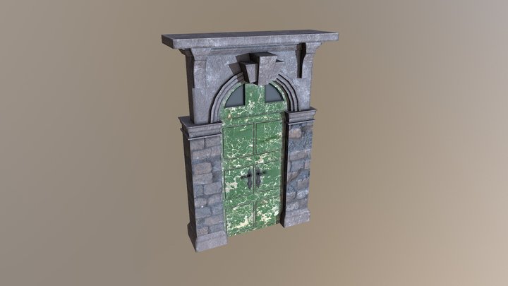 Mansion Door 3D Model