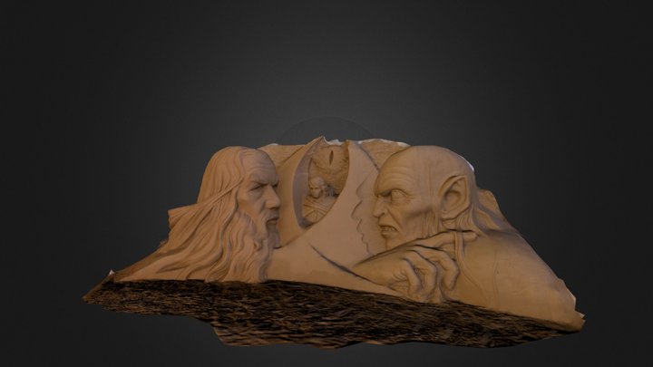 Lord Of The Rings 3D Model