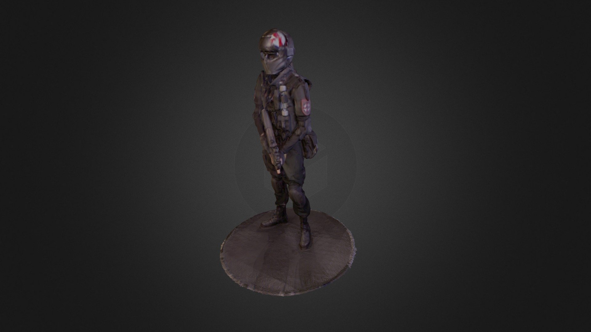 Umbrella Corp Guard - 3D model by G MEDIA (@GMEDIA3D) [a147fd7] - Sketchfab