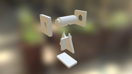 Flangia A T Esplosa3dm 3D Model