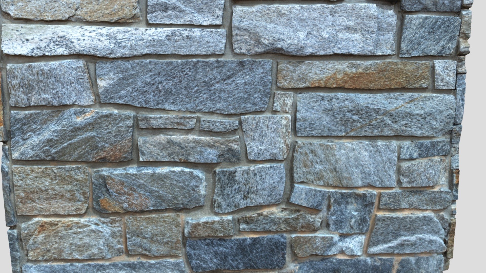 Ocean Blue Ledgestone Stone Veneer from Natural Facing