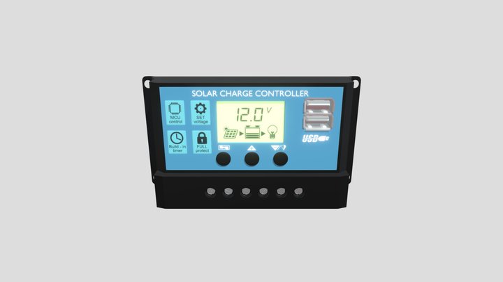 Controlador de carga 3D Model