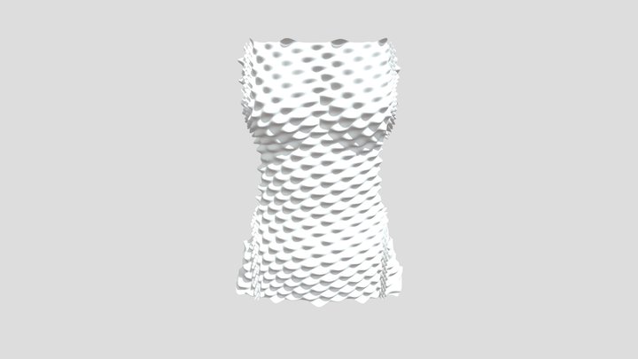 CNC corset Mould 3D Model