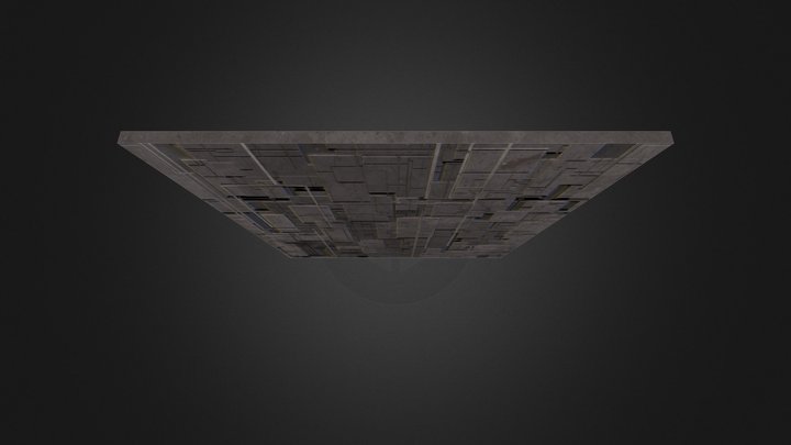 Обшивка космического корабля 3D Model