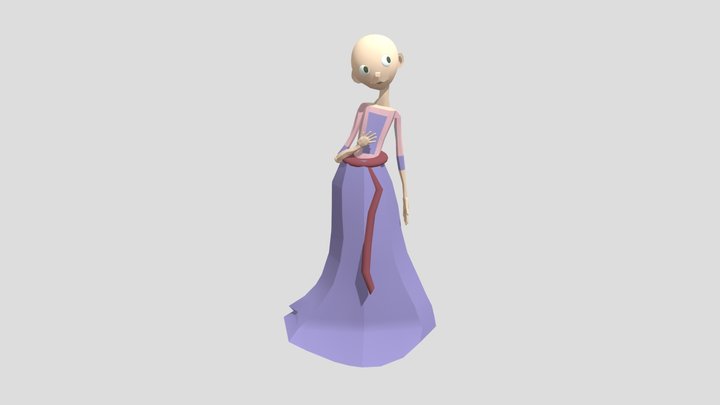 personaje nuevo 3D Model