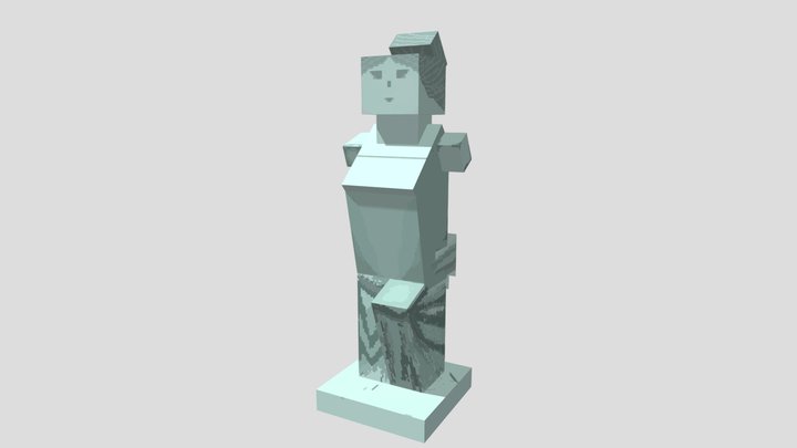 Venus De Milo - in Minecraft 3D Model