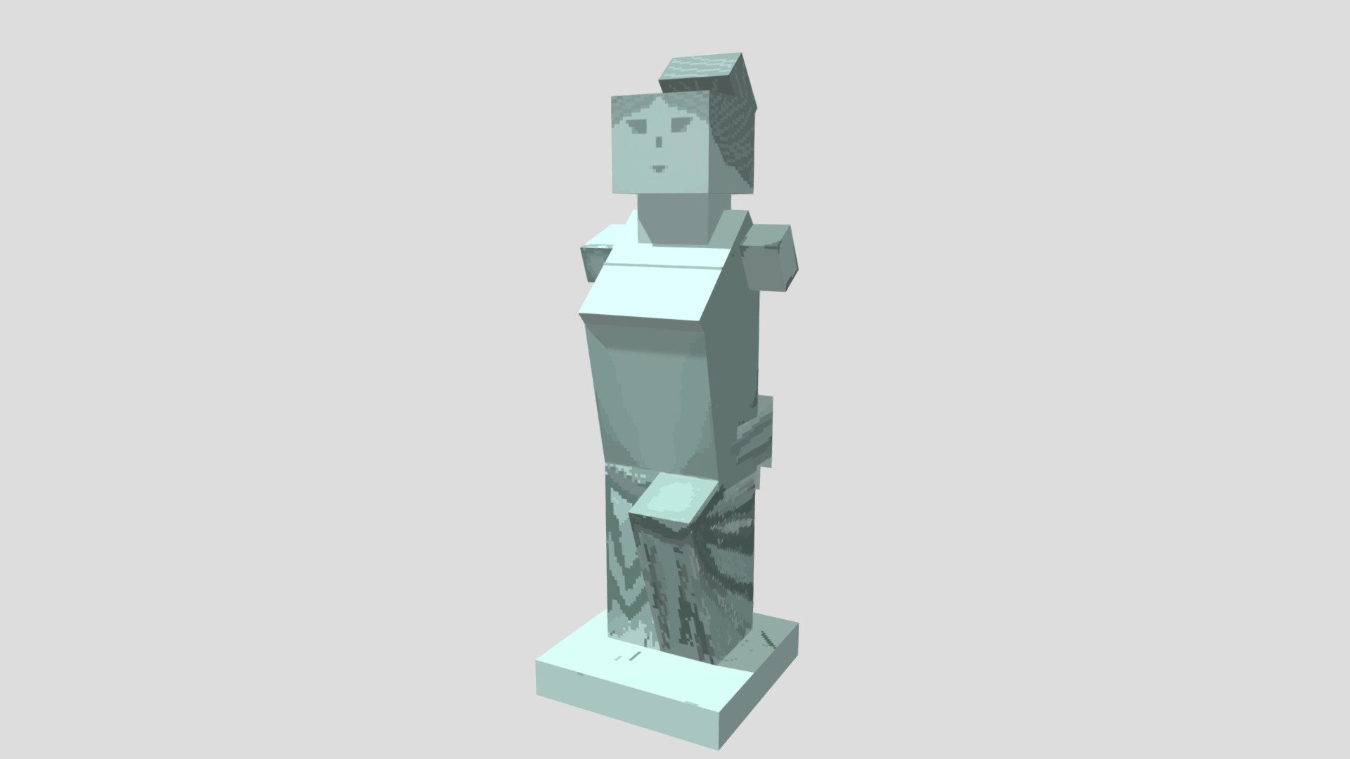 Venus De Milo in Minecraft 3D model by kroumpas [a14be1d] Sketchfab