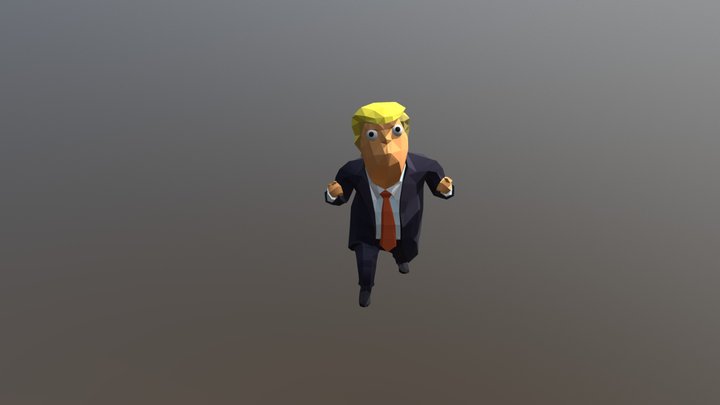 Dancing Running Man 3D Model