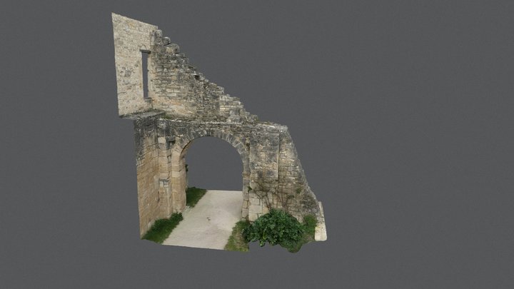 Arche de Saint-Amant-de-Boixe 3D Model