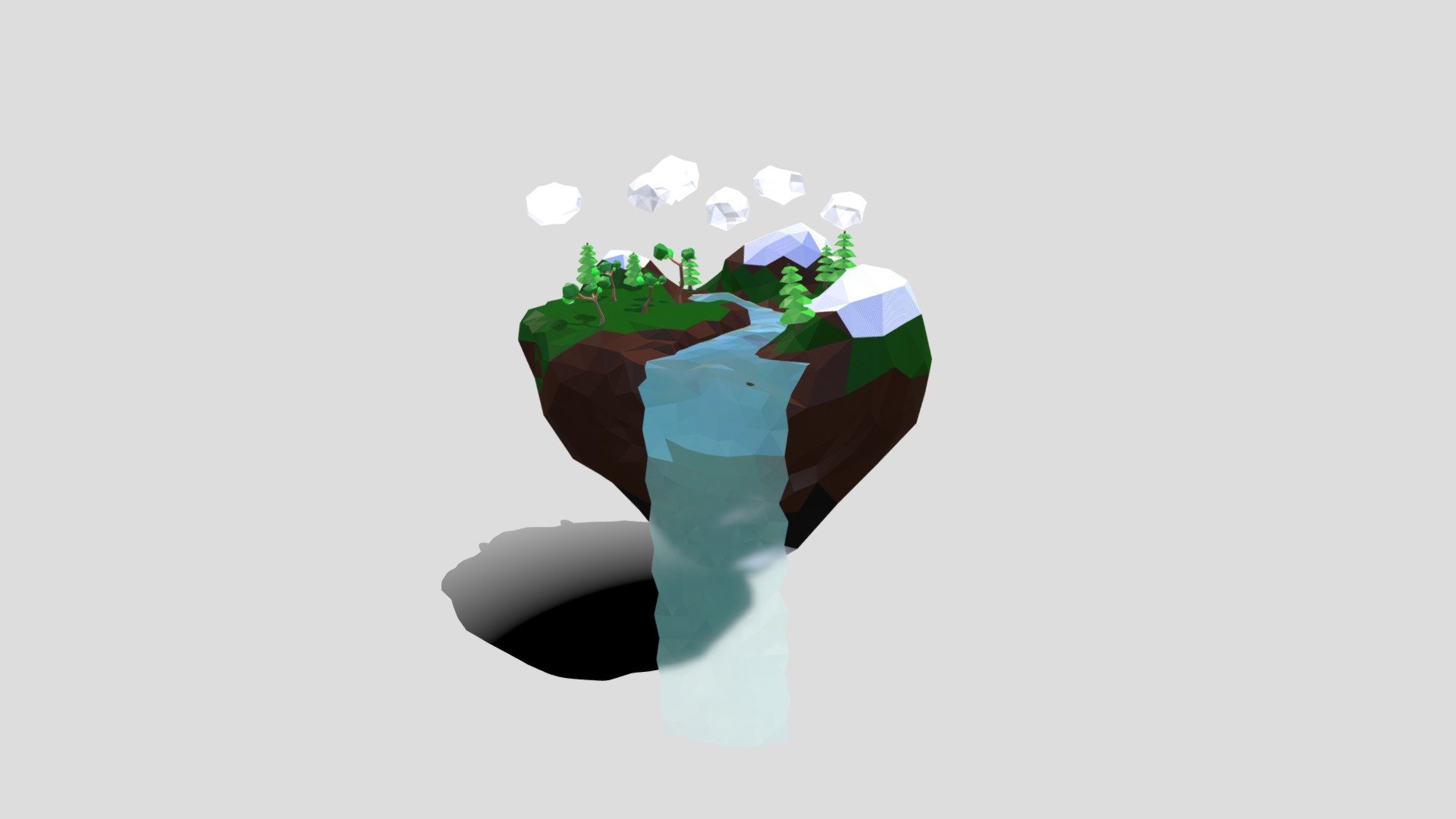 Low Poly Island