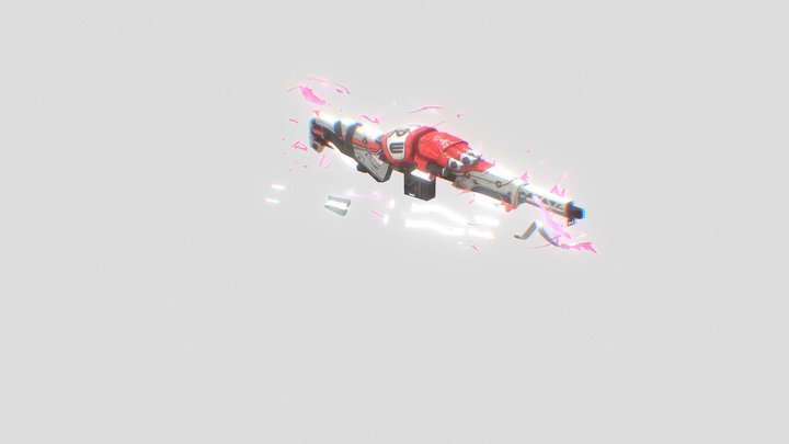 Free Fire VFX Awm 3D Model 3D Model