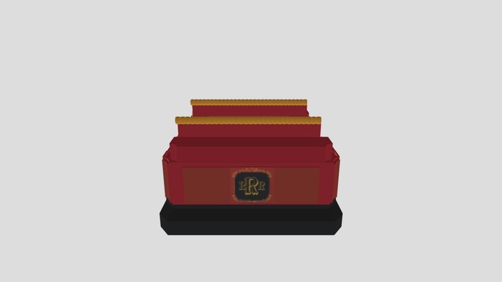 Mickey and Minnie's Runaway Railway Ride Vehicle 3D Model