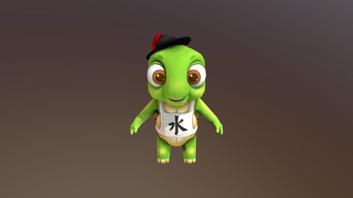 Turtle-animation 3D Model