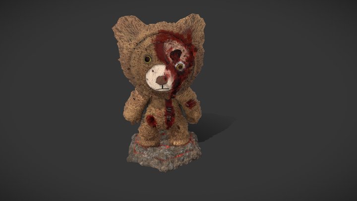 Hell Bear 3D Model