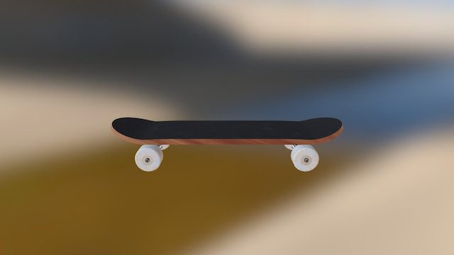 Skateboard 3D Model