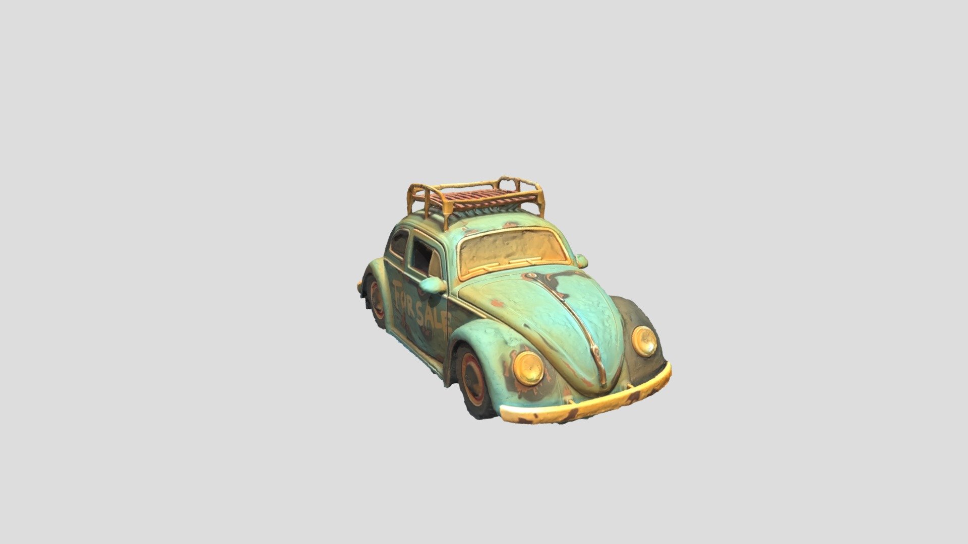 Beetle-toy-car