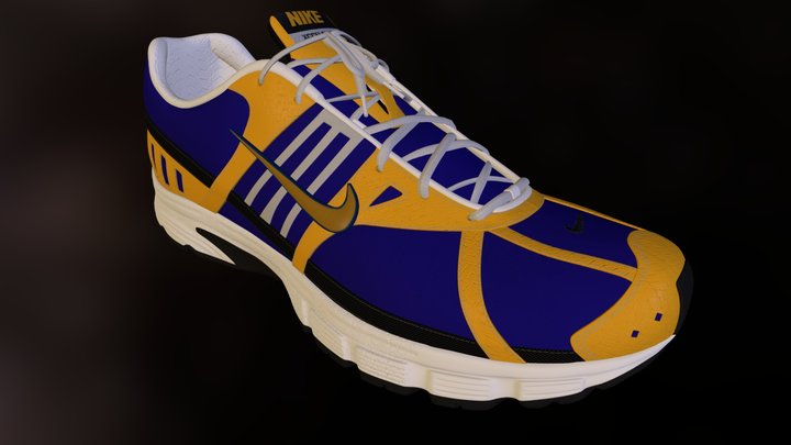Nike SEC LSU Flavored Shoe 3D Model