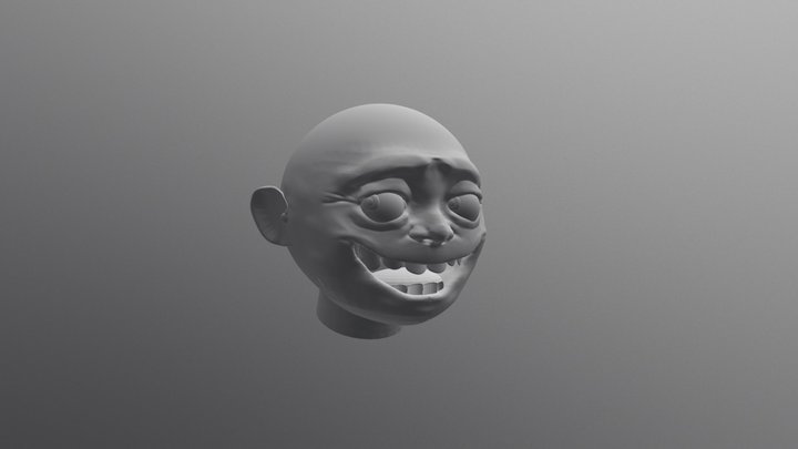 Happiness 3D Model