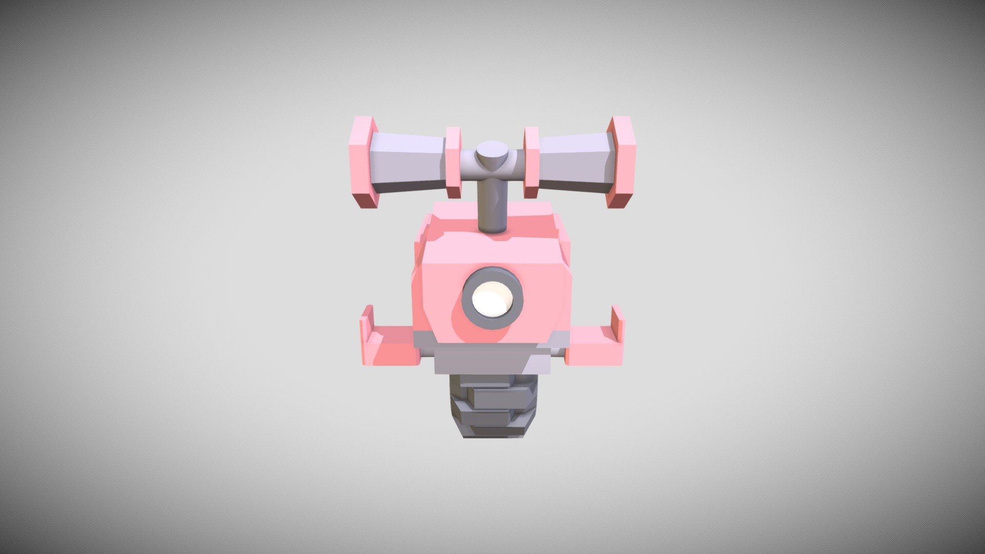 Low-Poly Futuristic Unibike