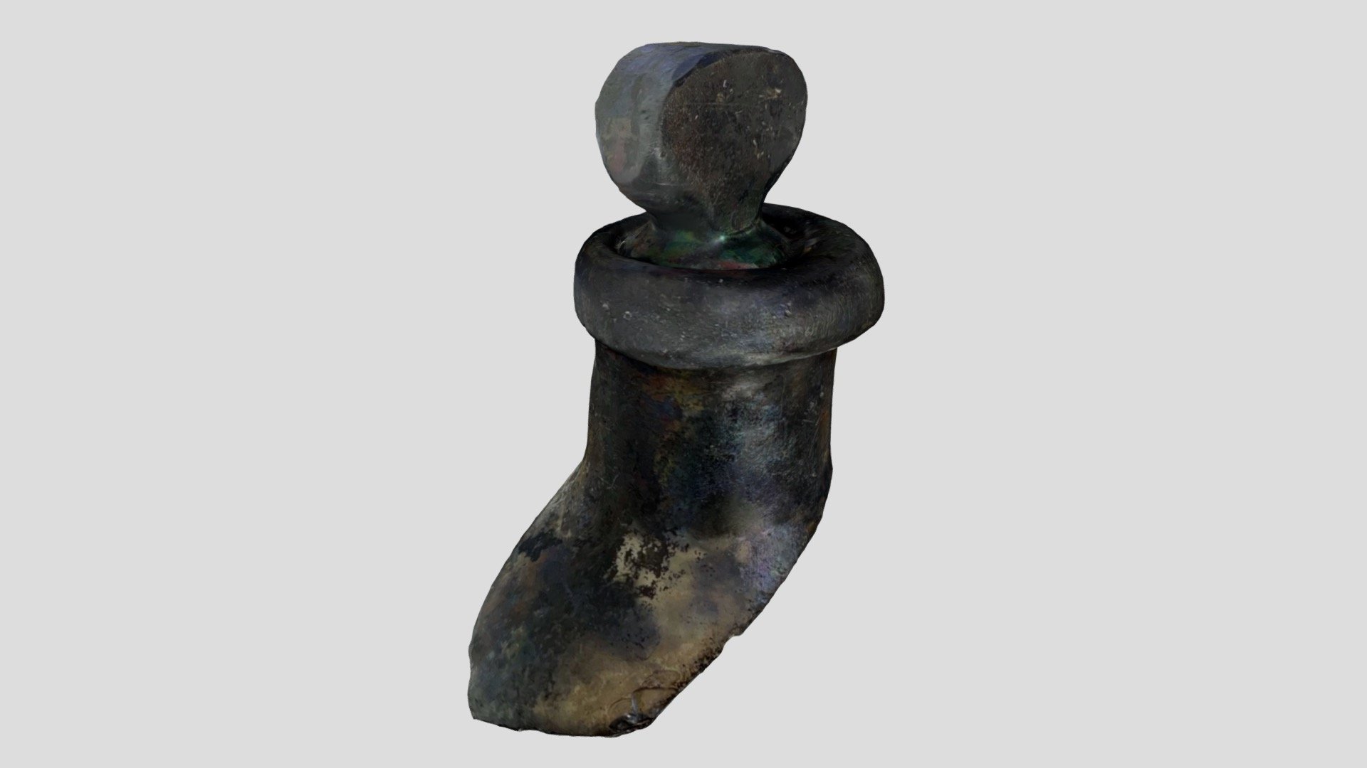 Glass Neck With Stopper: EOA:2022.2.5