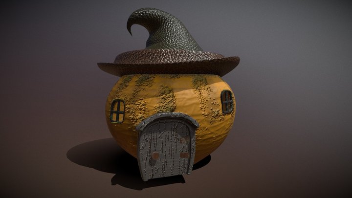 Casa Calabaza 3D Model