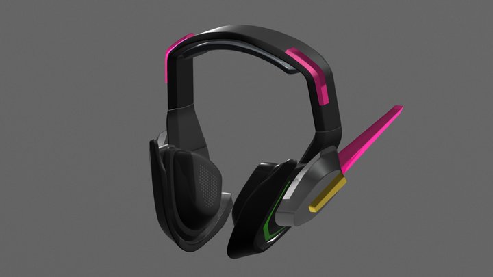 Razer Dva Meka 3D Model