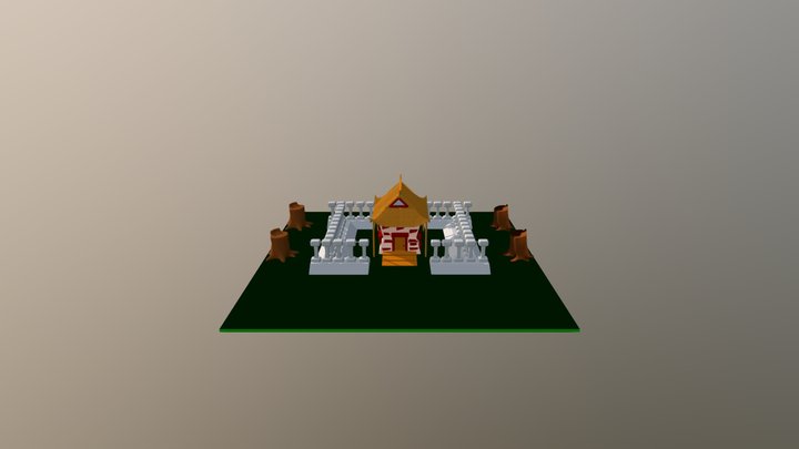 Cartoon_house 3D Model