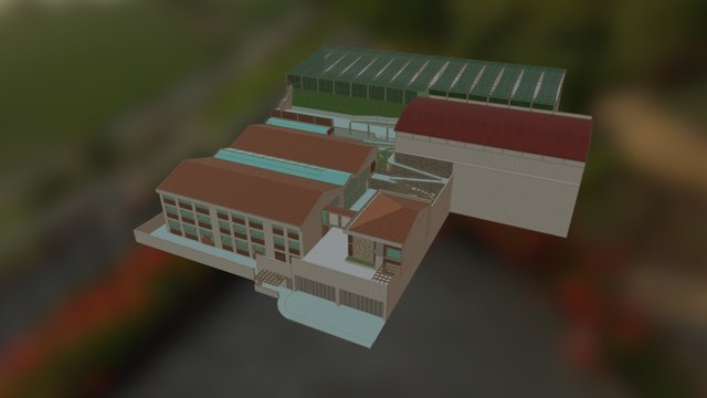 Colegio Ausangate 3D Model