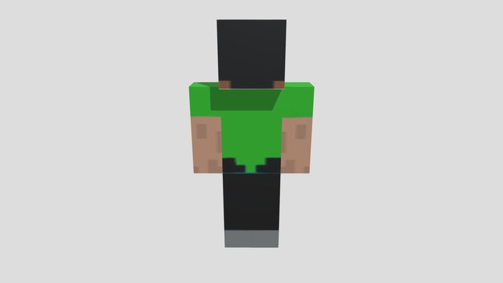 Minecraft Steve Different Outfit 3D Model