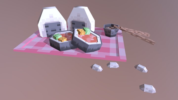 Sushi 3D Model