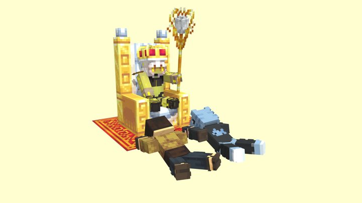 Martscomm Queen (Animated) 3D Model