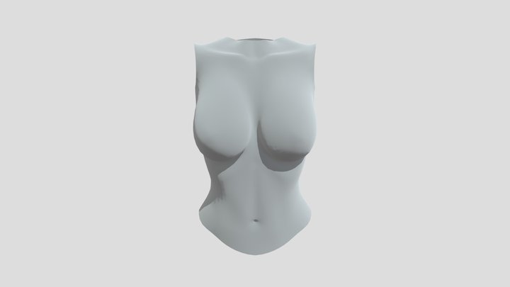 Female underwear 3D Model