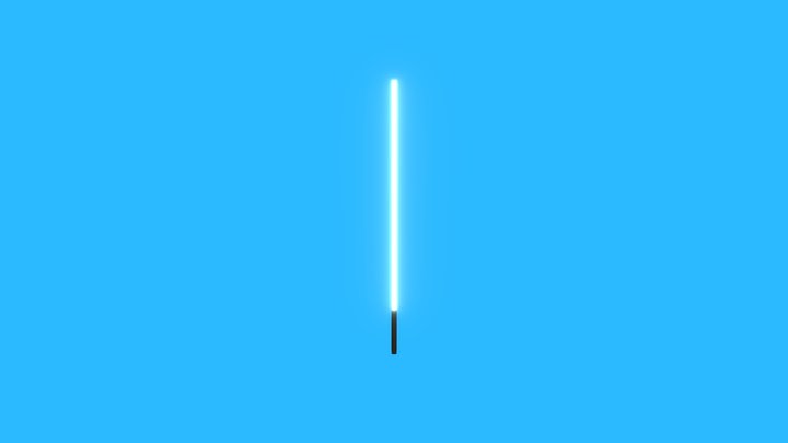 The Lightsaber 3D Model