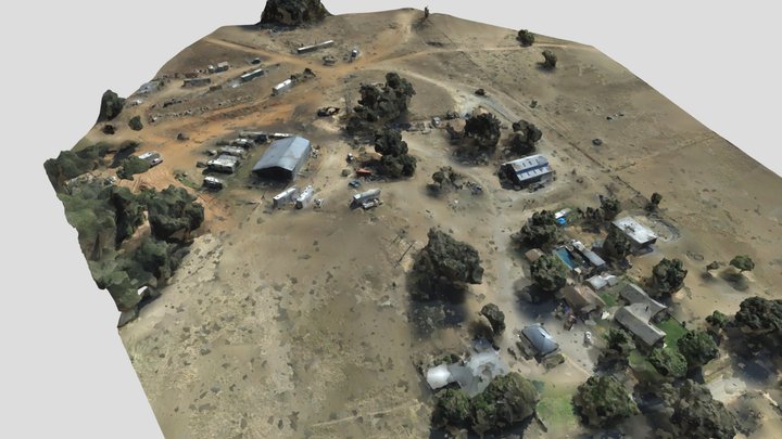 Mapping 4,000+ Acre Ranch Property-UAV and LiDAR 3D Model
