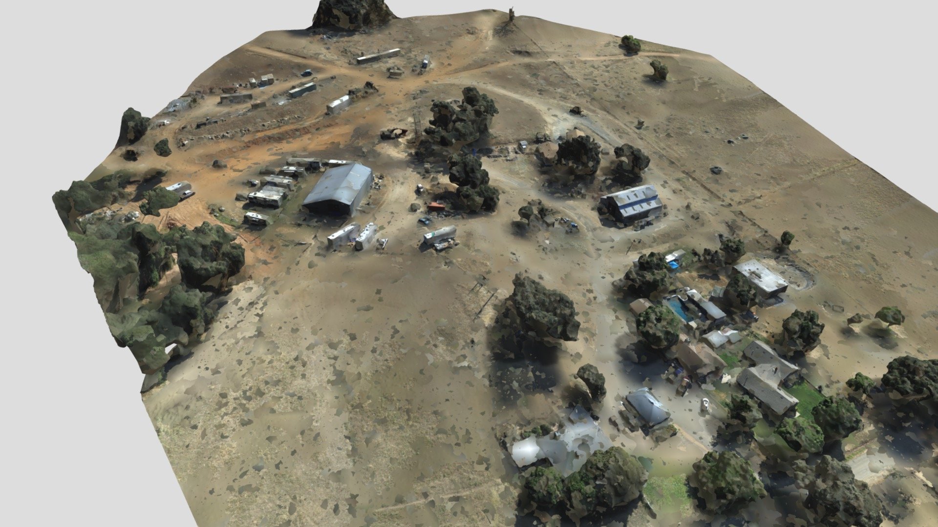 Mapping 4,000+ Acre Ranch Property-UAV and LiDAR - 3D model by w ...