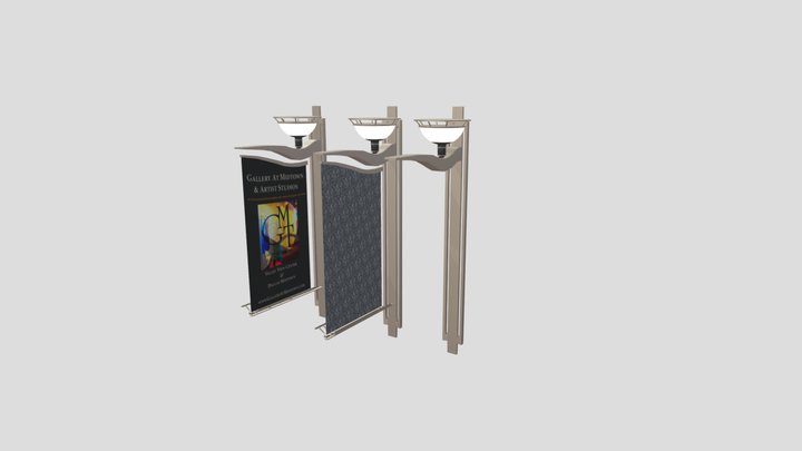 Remastered Valley View Mall Pillar Lamp Pack – Modello 3D gratuito STL