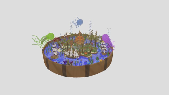 Marine Paradise 3D Model