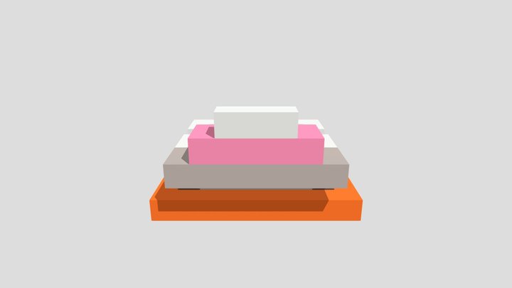 Open Seashell - Voxel 32x32 – Modello 3D gratuito STL
