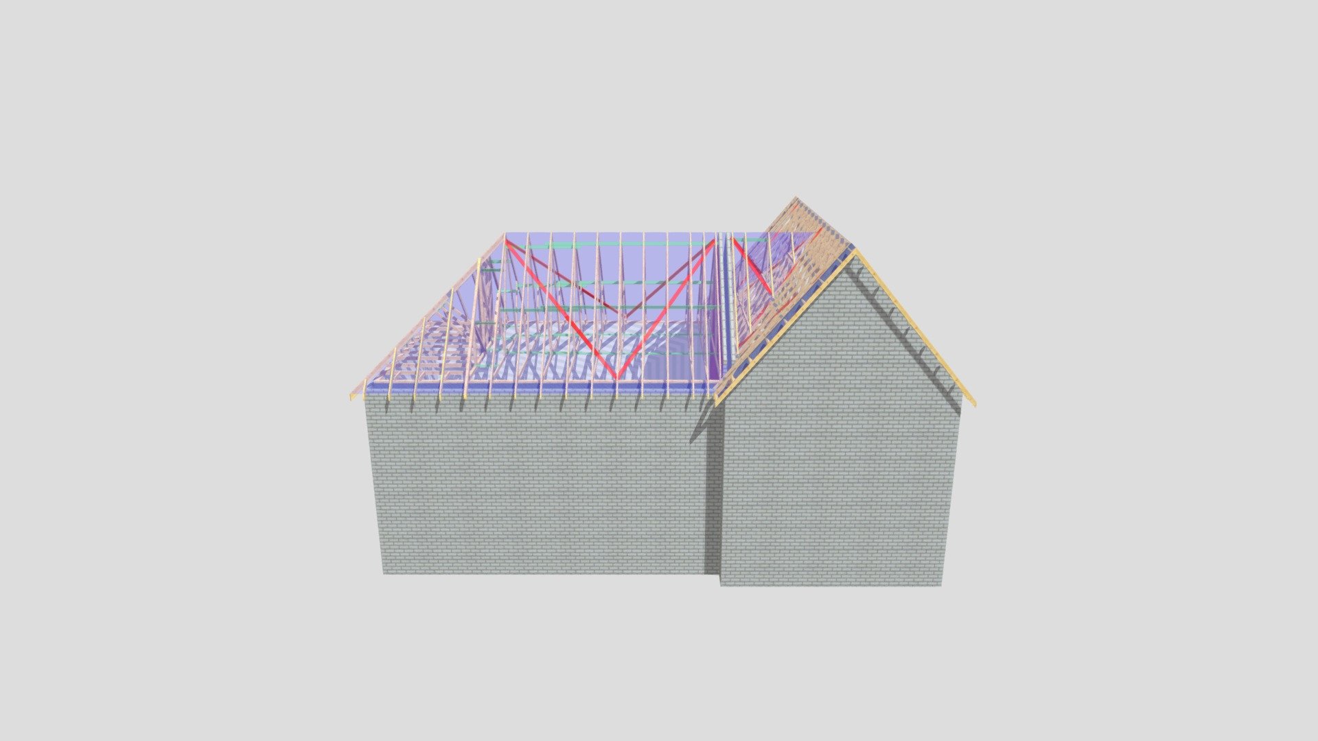 P12788W, Types A & C Roof Layout - Download Free 3D Model By Martin ...