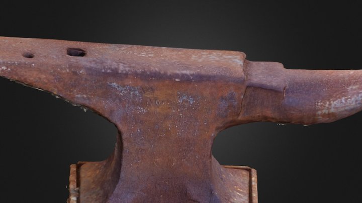 Anvil scanned with Galaxy S5 3D Model