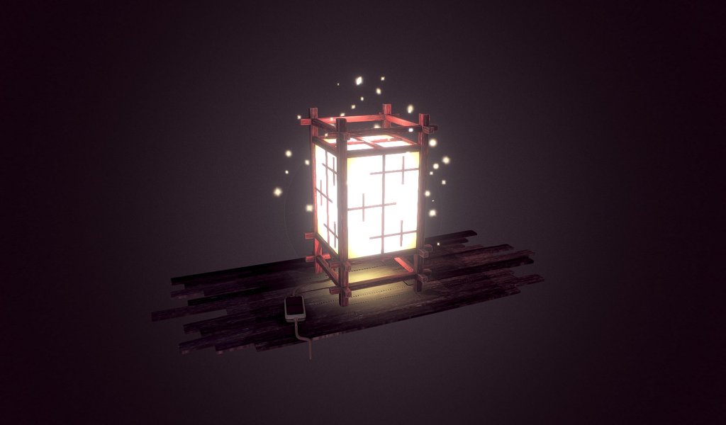 Asset Lampe Japonaise