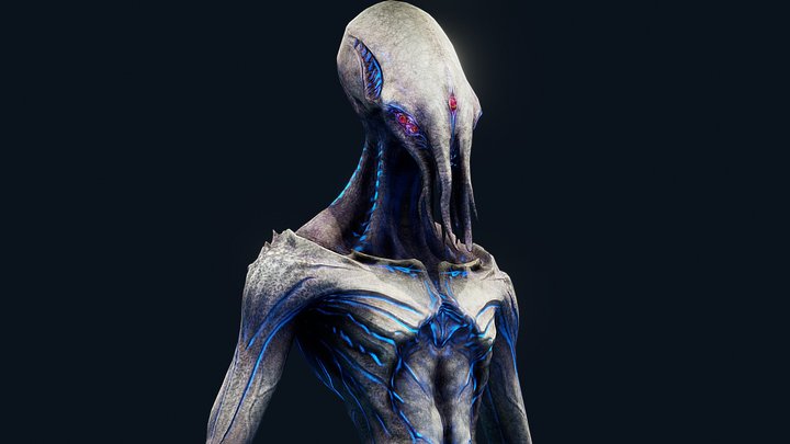 Ancestor_UE4 Mannequin Rig 3D Model