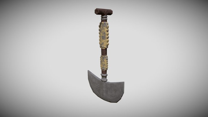 Axe Low 3D Model