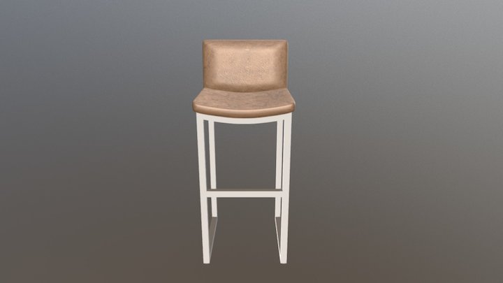 Barstool 3D Model