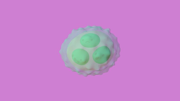 Cell Character 3D Model