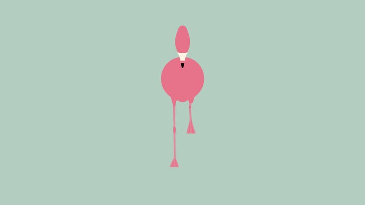 Flamingo 3D Model