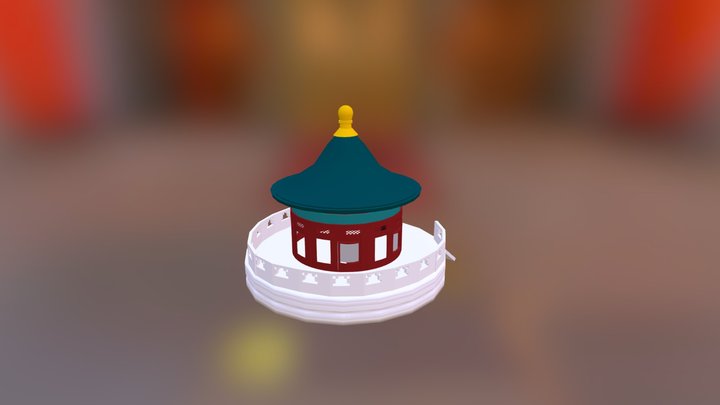 Templo 3D Model